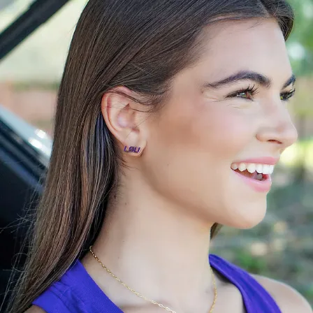 LSU Earrings