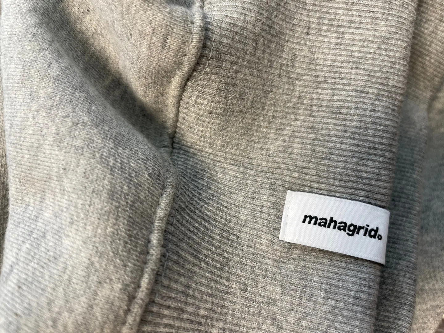 mahagrid Unisex Street Style Long Sleeve Logo Hoodies