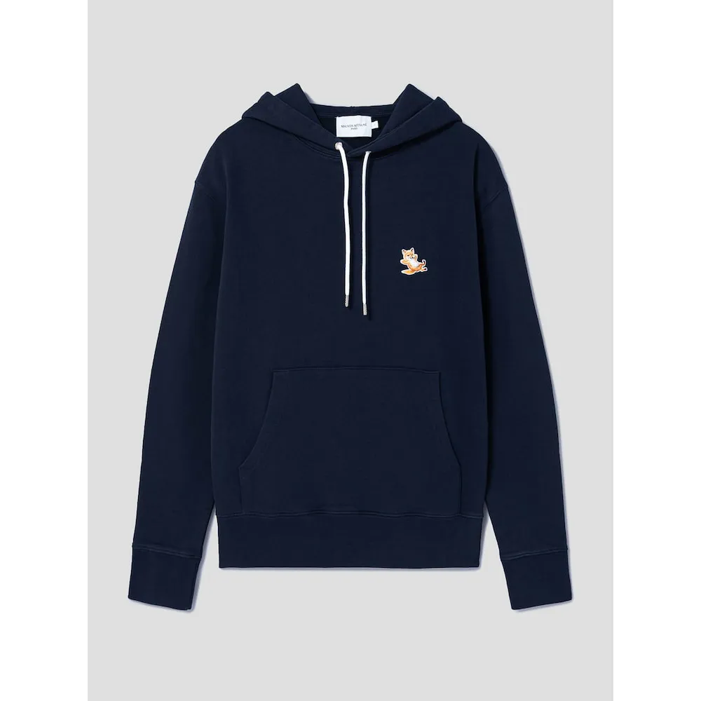 Maison Kitsune unisex hoodies with plain and animal pattern logo designs