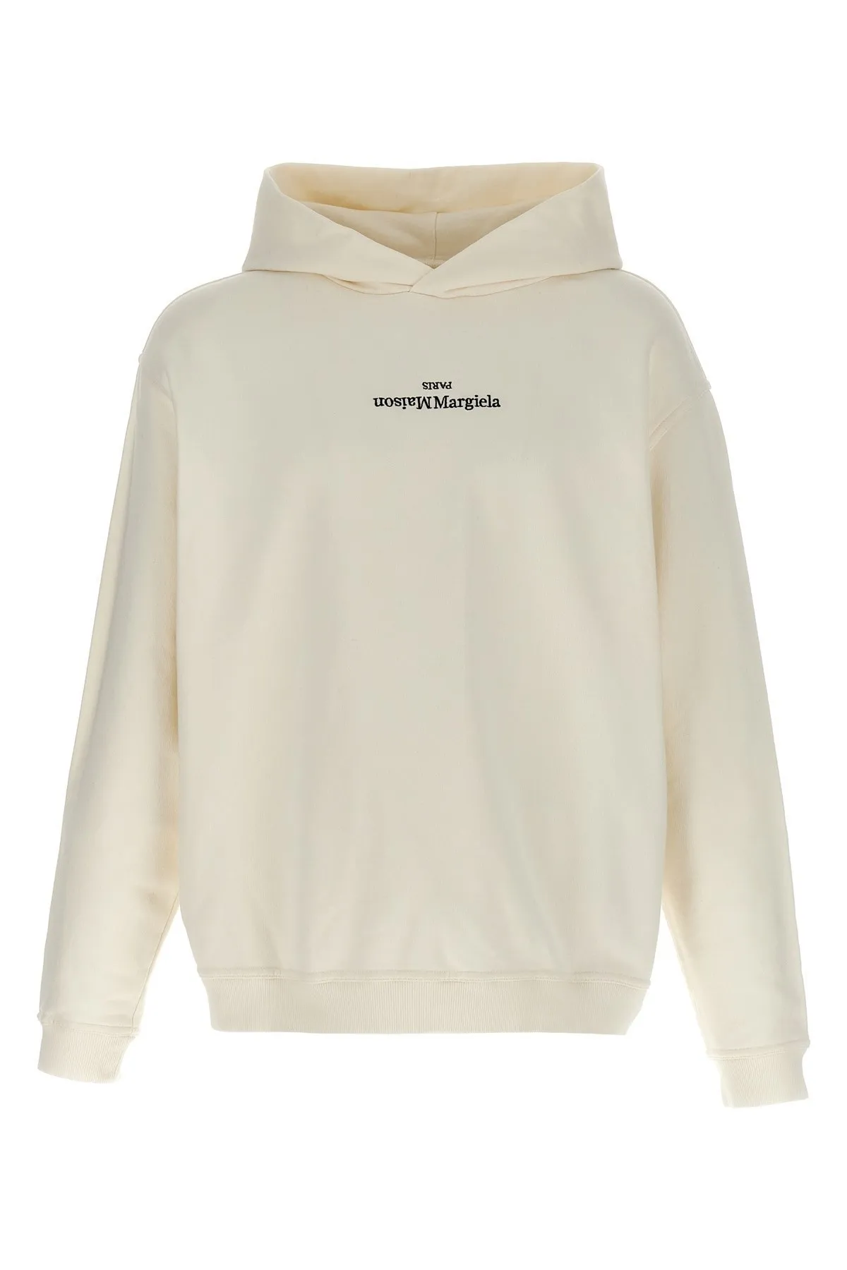 Maison Margiela Long Sleeves Unisex Hoodies - Plain Cotton Logo Designers