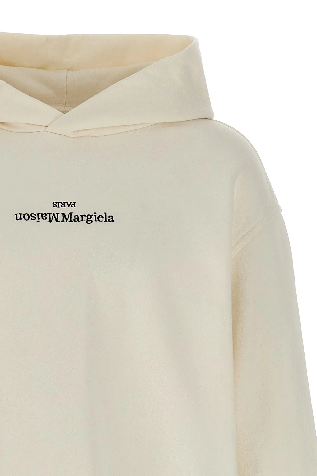 Maison Margiela Long Sleeves Unisex Hoodies - Plain Cotton Logo Designers