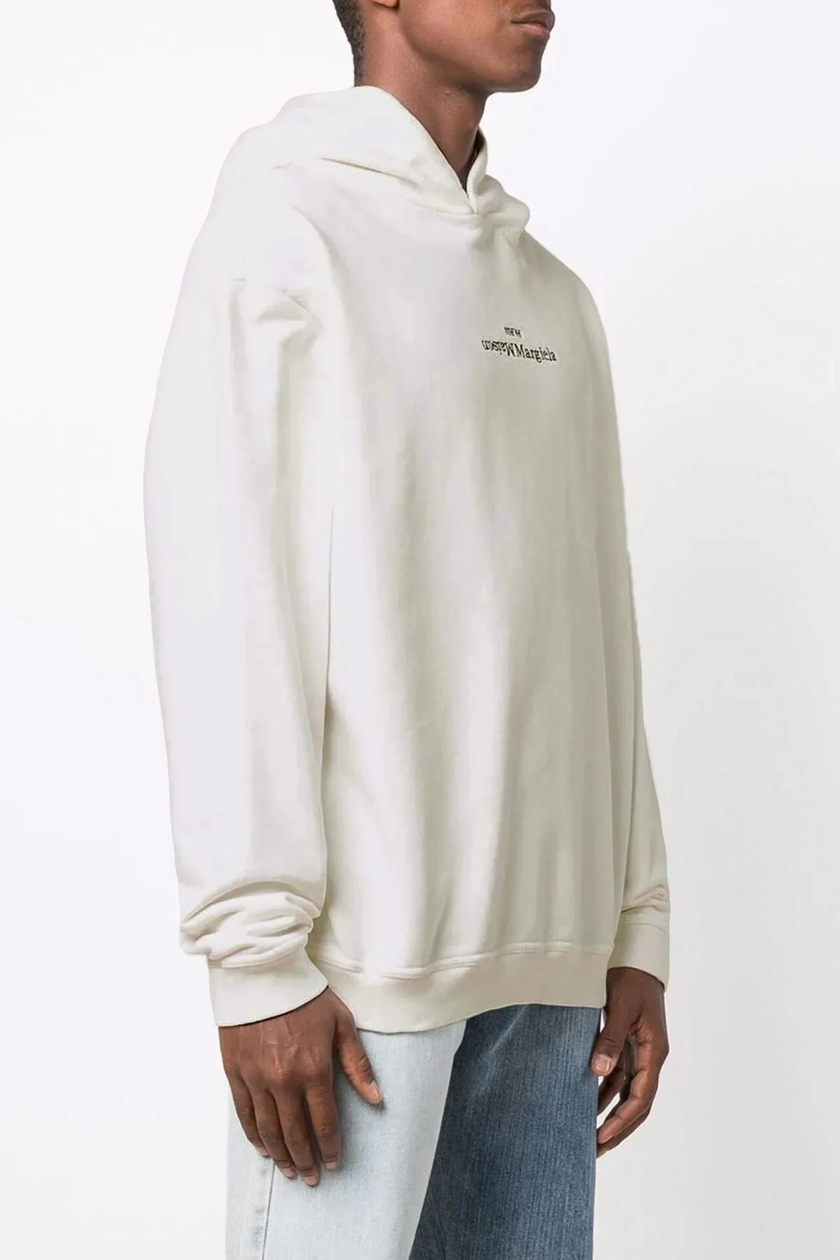 Maison Margiela Long Sleeves Unisex Hoodies - Plain Cotton Logo Designers