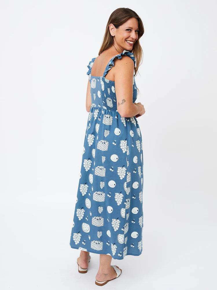 Maxi Dress with Ruffles