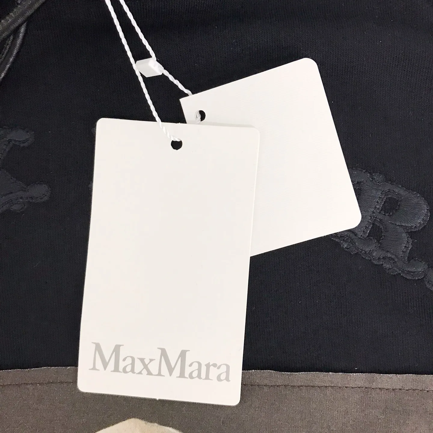 MaxMara Long Sleeves Cotton Logo Hoodies & Sweatshirts