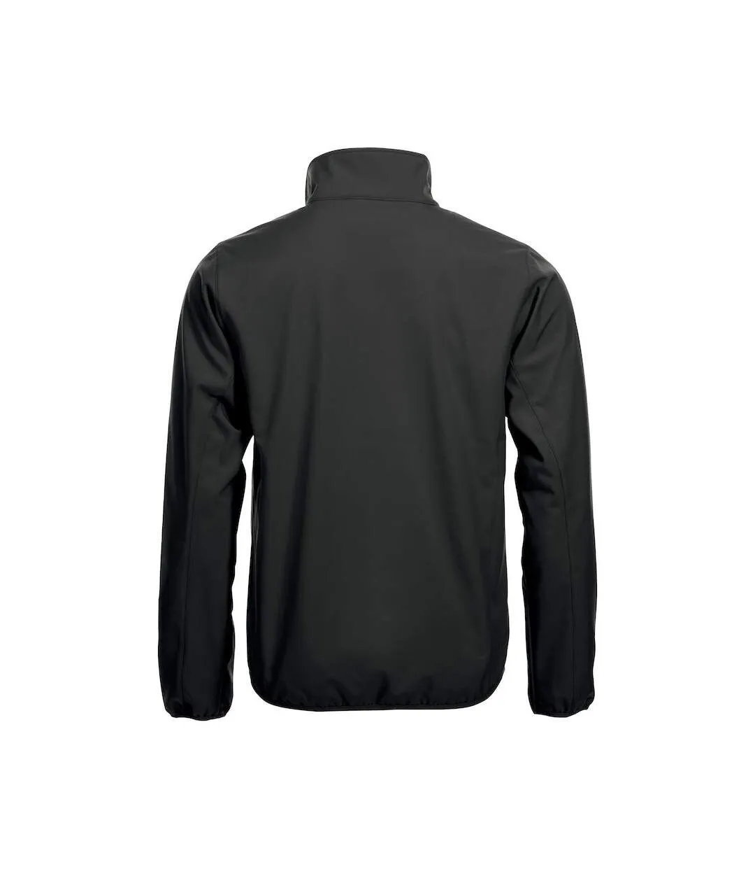 Mens basic soft shell jacket black Clique