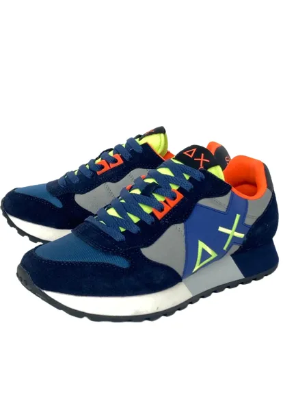 Mens Blue/Grey Z42115 Jaki Fluo Sneakers