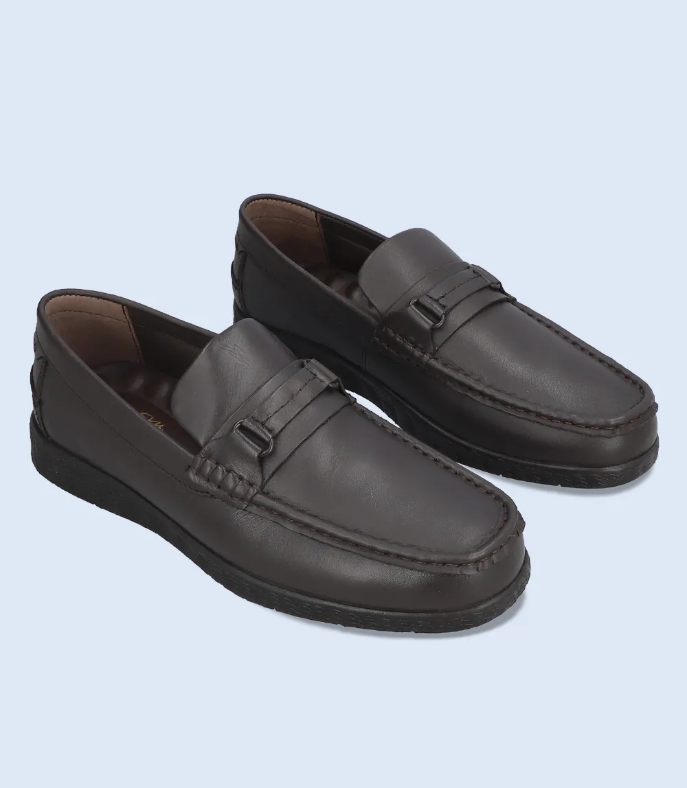 Men's Driving Moccasins in BM5234 Espresso