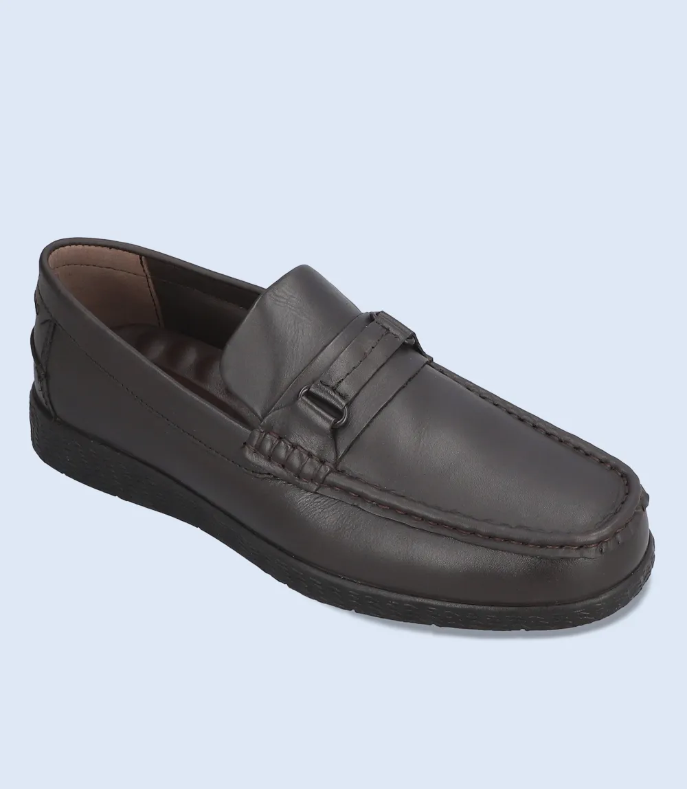 Men's Driving Moccasins in BM5234 Espresso