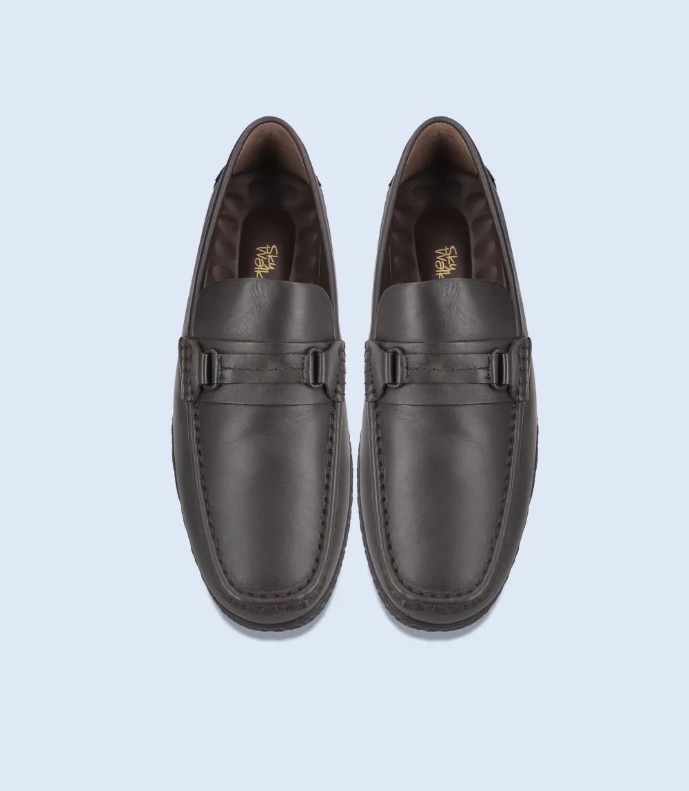 Men's Driving Moccasins in BM5234 Espresso