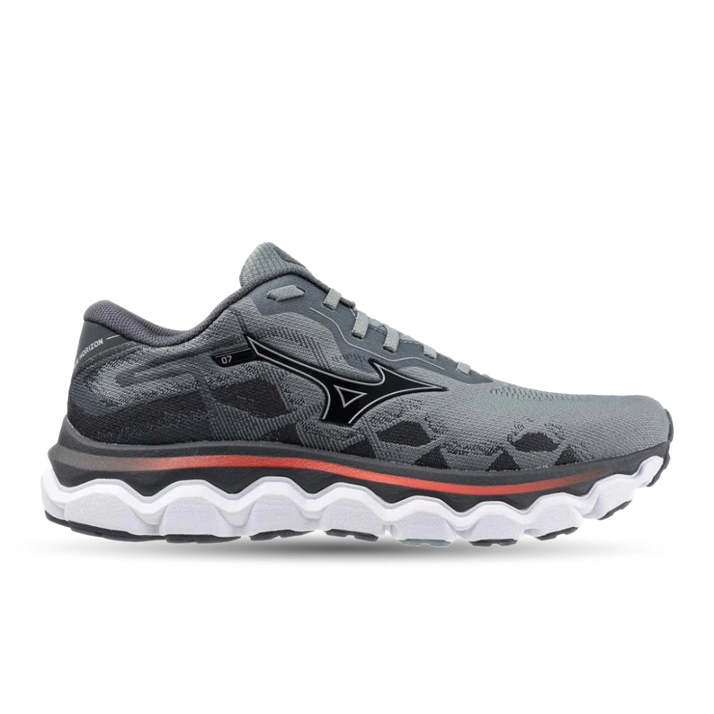 Mizuno Wave Horizon 7 Men's Running Shoe - Lead/Nickel