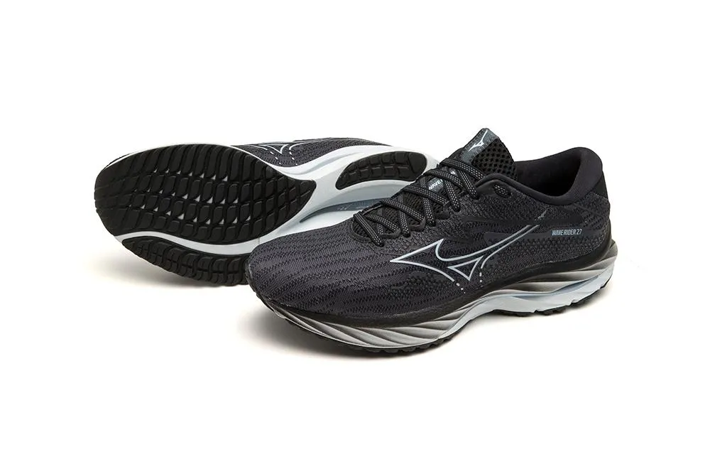 Mizuno Wave Rider 27 Women's - Ebony/Snowcrest