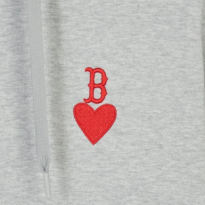 MLB Korea Street Style Long Sleeves Logo Hoodies & Sweatshirts