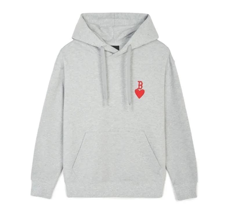 MLB Korea Street Style Long Sleeves Logo Hoodies & Sweatshirts