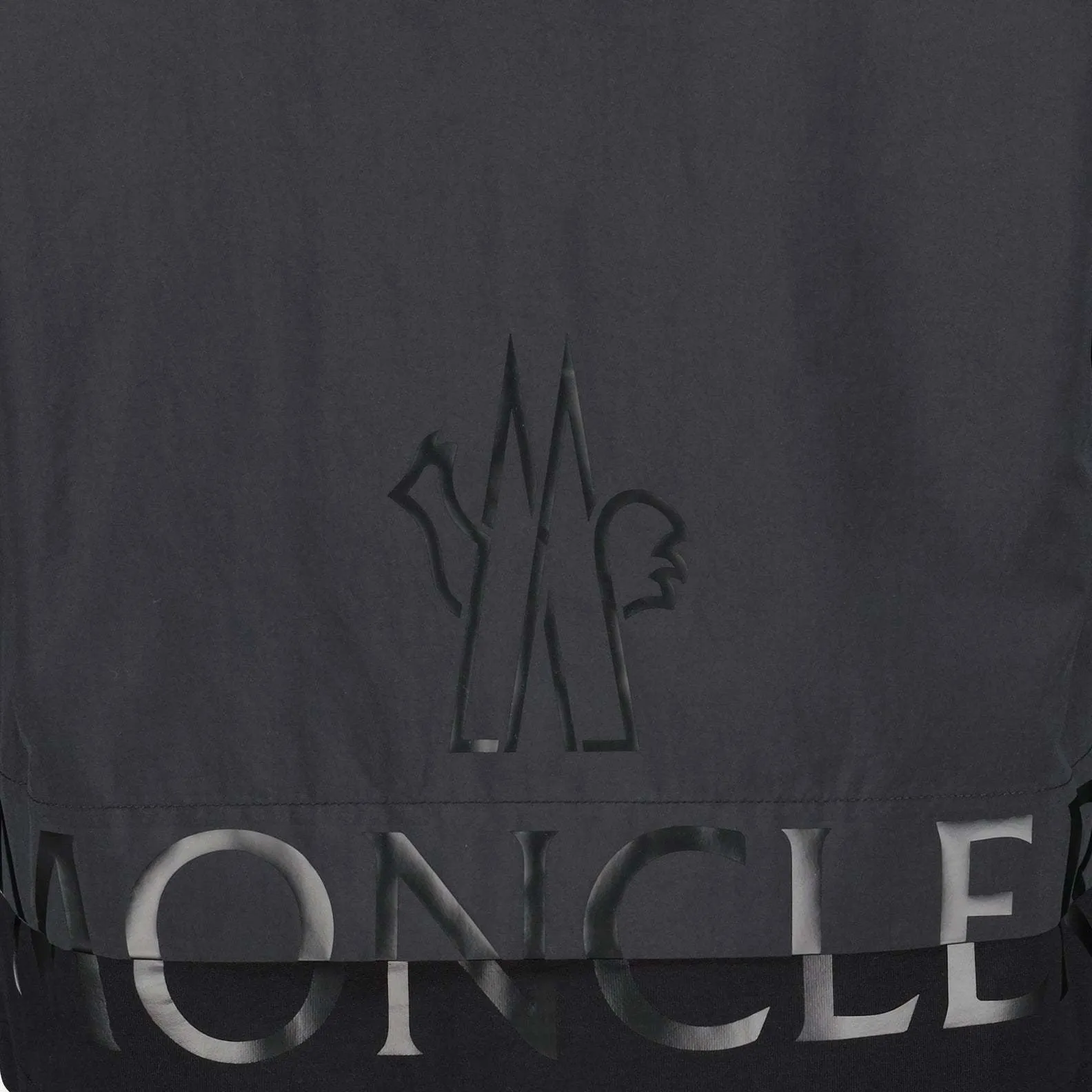 Moncler - Nylon Street Style Long Sleeves - Plain Cotton Logo