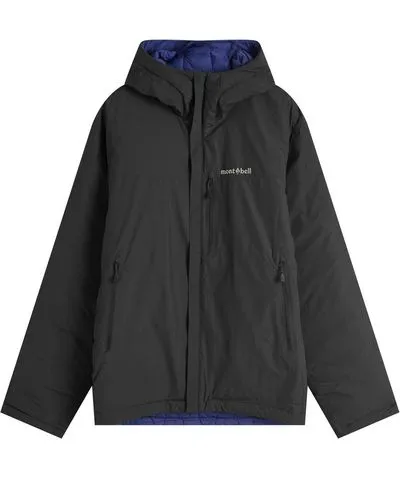 Montbell Men's Reversible Colorado Parka Jacket Black & Blue