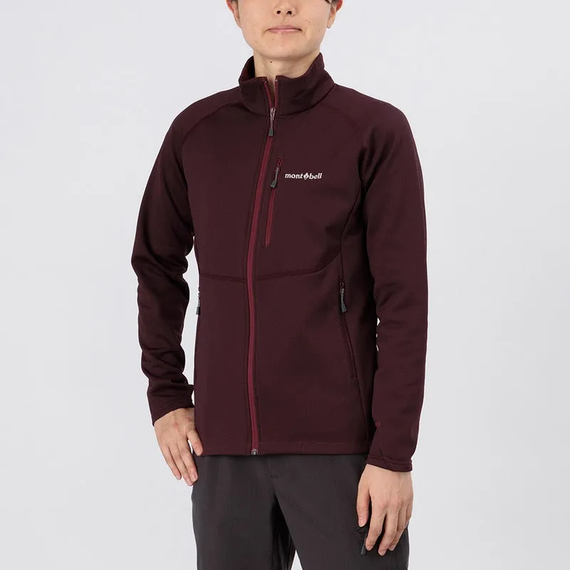 Montbell Women's Trail Action Jacket - Stretch CLIMAPLUS Wine Red