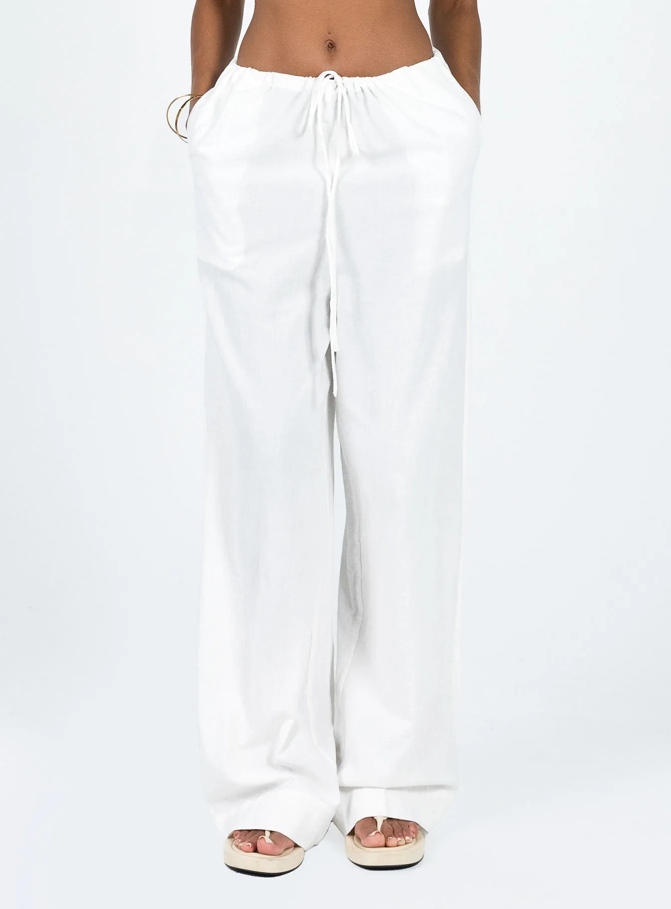 Morland White Pants for better Google ranking