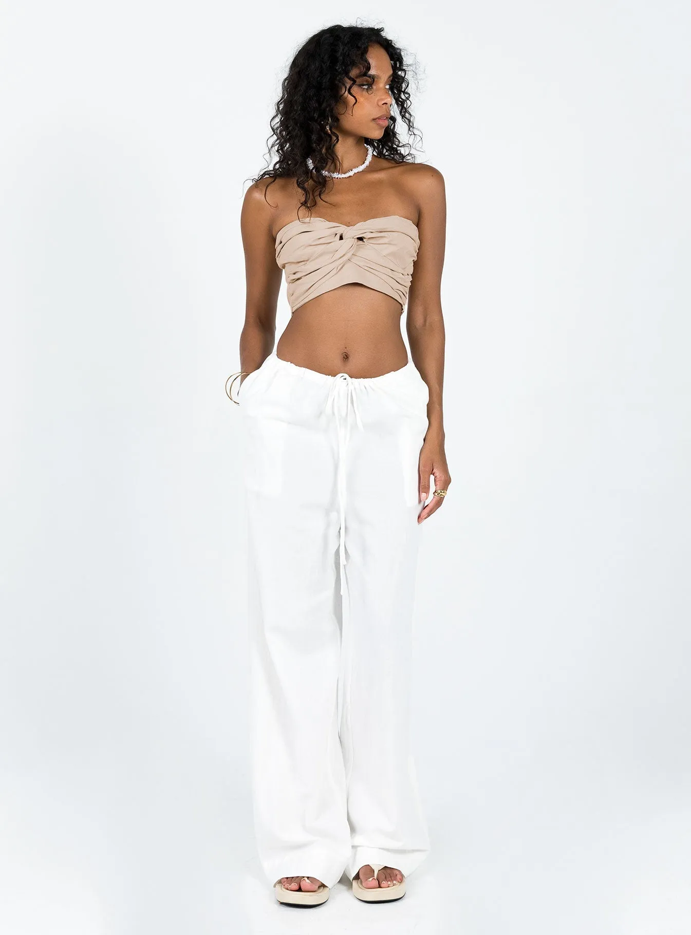 Morland White Pants for better Google ranking