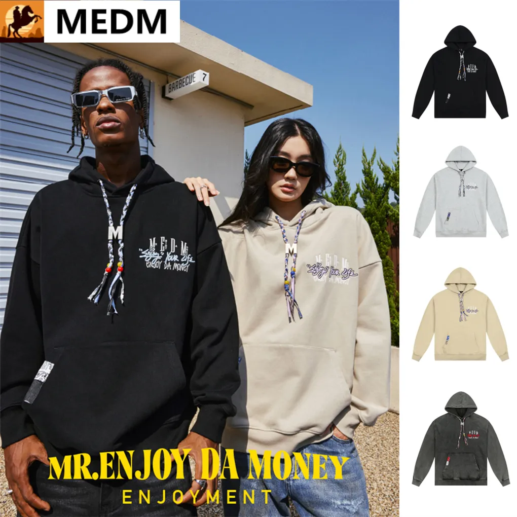 mr. enjoy the money hoodie | unisex long sleeve cotton street style hoodie