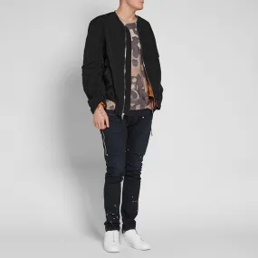 Mr. Shell Bomber Jacket, Black