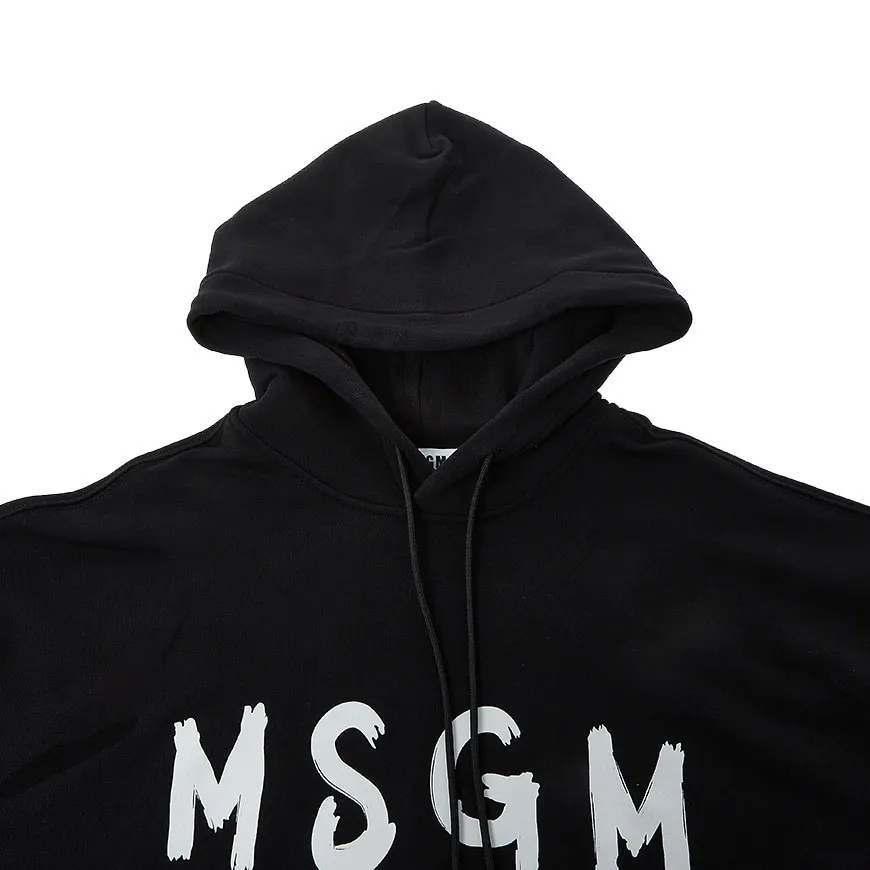 MSGM Long Sleeve Plain Cotton Logo Designers