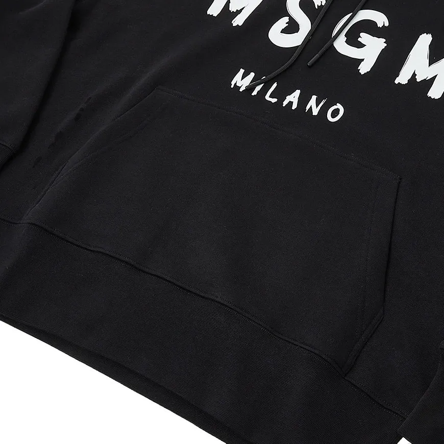 MSGM Long Sleeve Plain Cotton Logo Designers