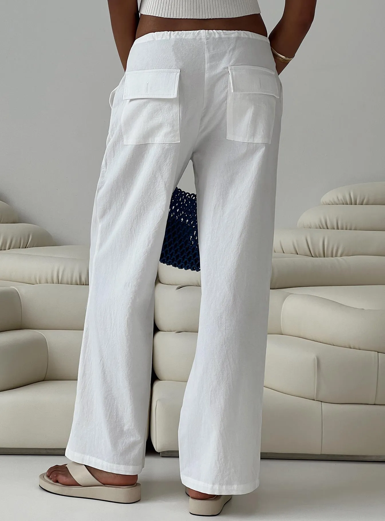 Nalinee White Pants