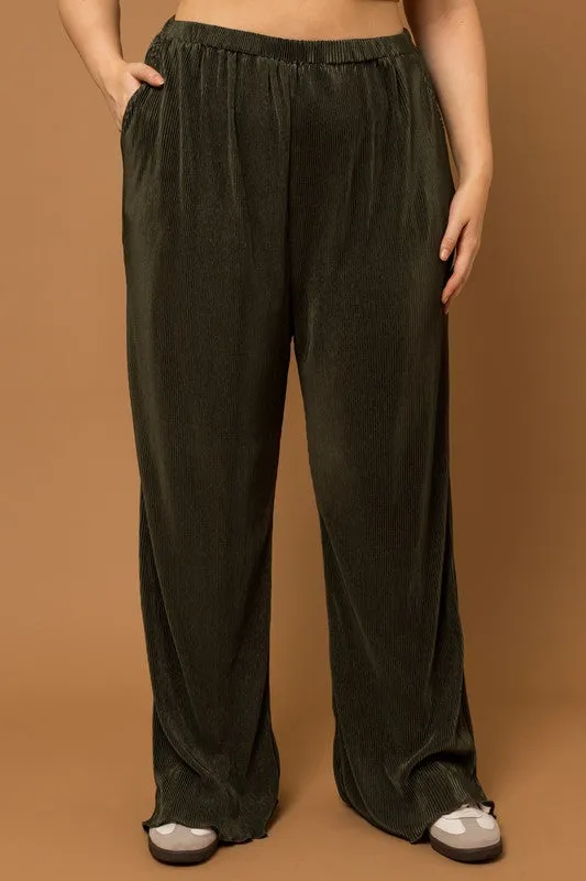 Natalia Pleated Trousers