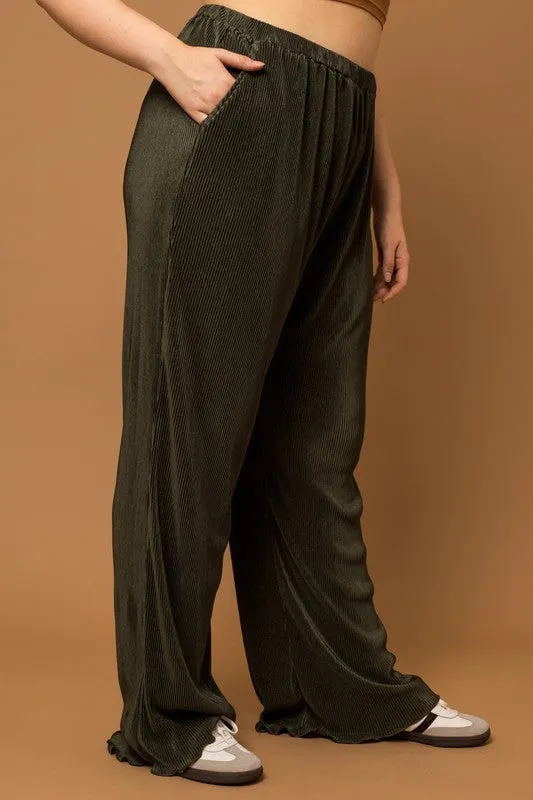 Natalia Pleated Trousers