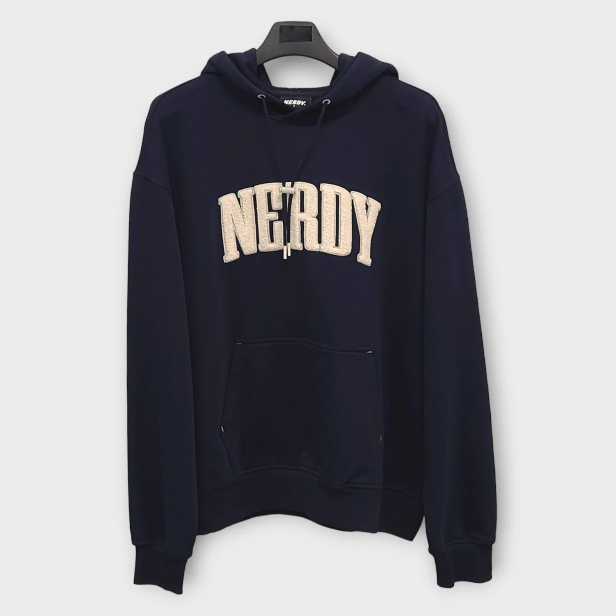 Nerdy Boucle Logo Pullover Hoodie - 23FW Collection