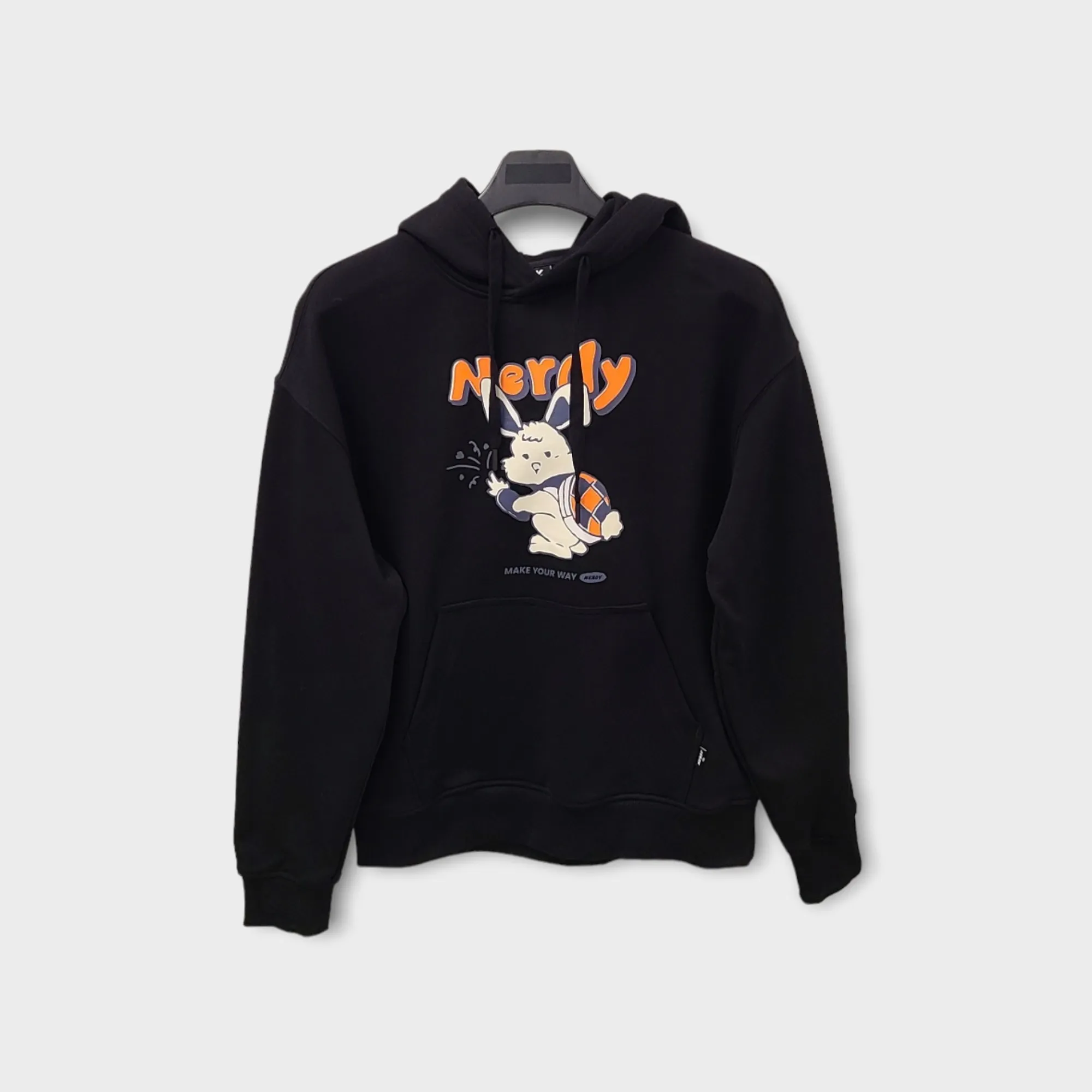 Nerdy Turtle Buddy Pullover Hoodie - 23SS