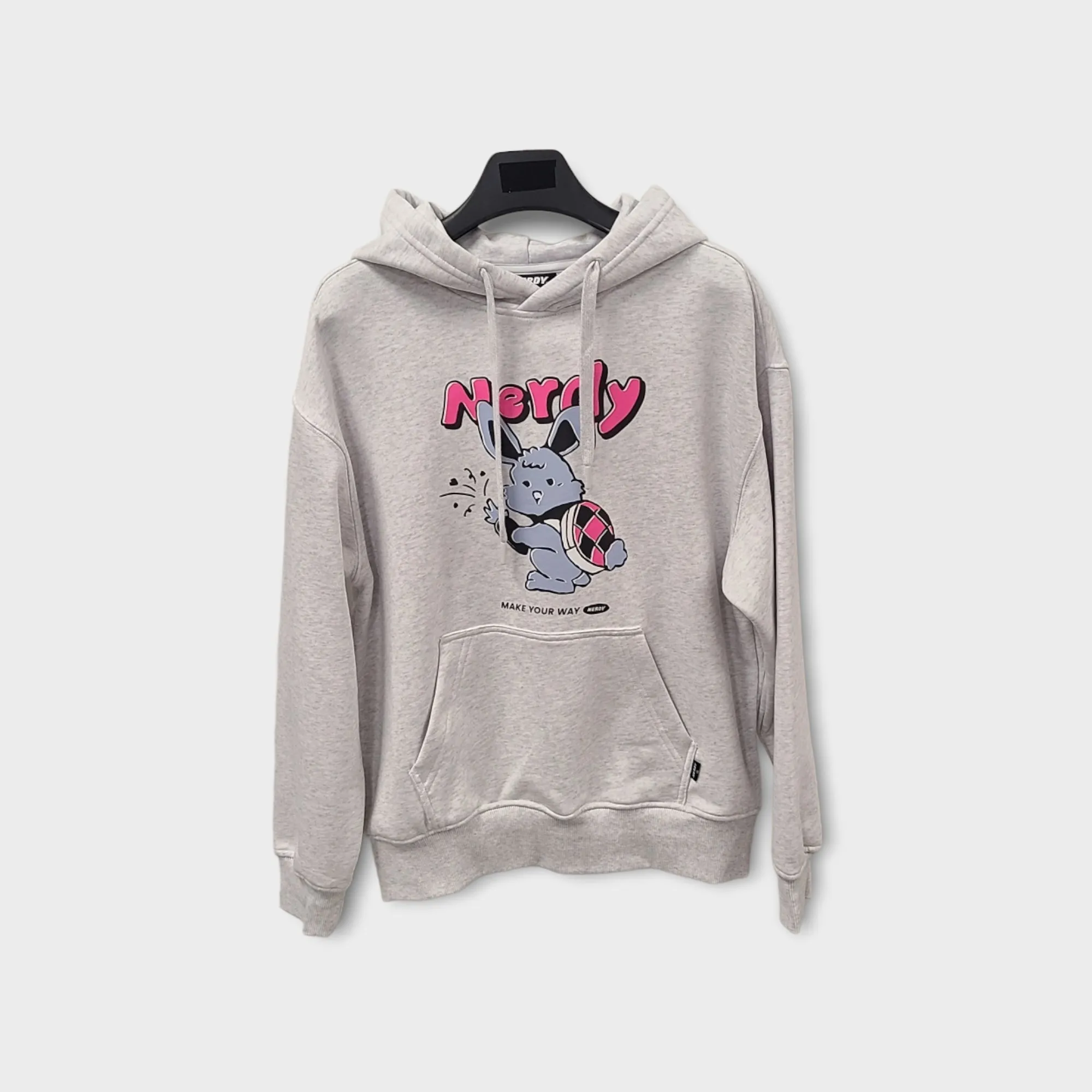 Nerdy Turtle Buddy Pullover Hoodie - 23SS