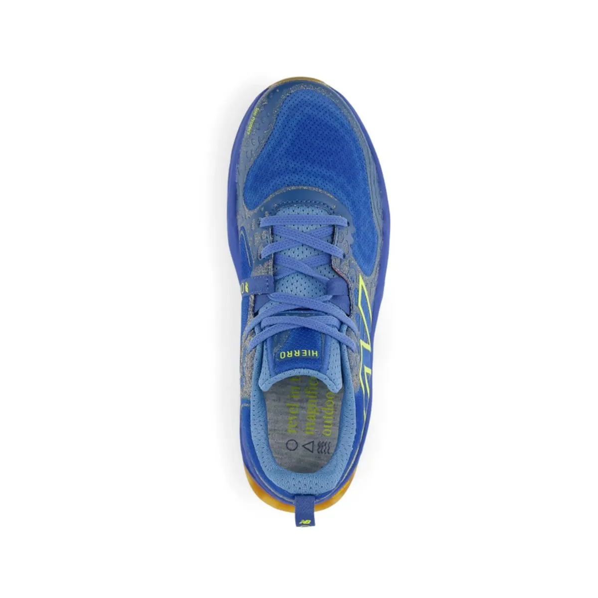 New Balance trail running shoes - Fresh Foam X Hierro V8 - Blue Green - SS24