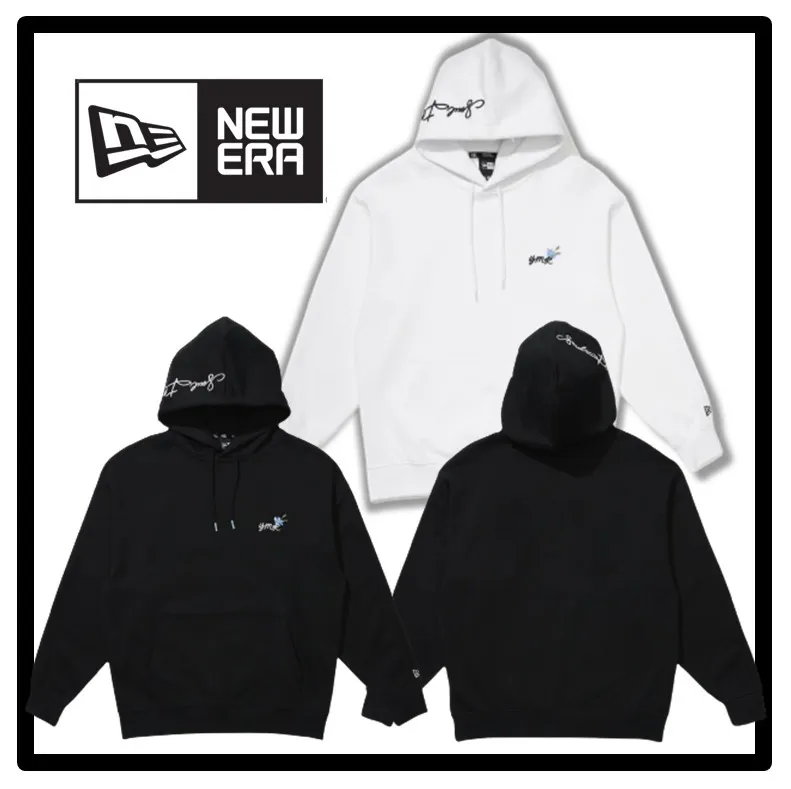 New Era | Gender-Neutral Street Style Logo Hoodies