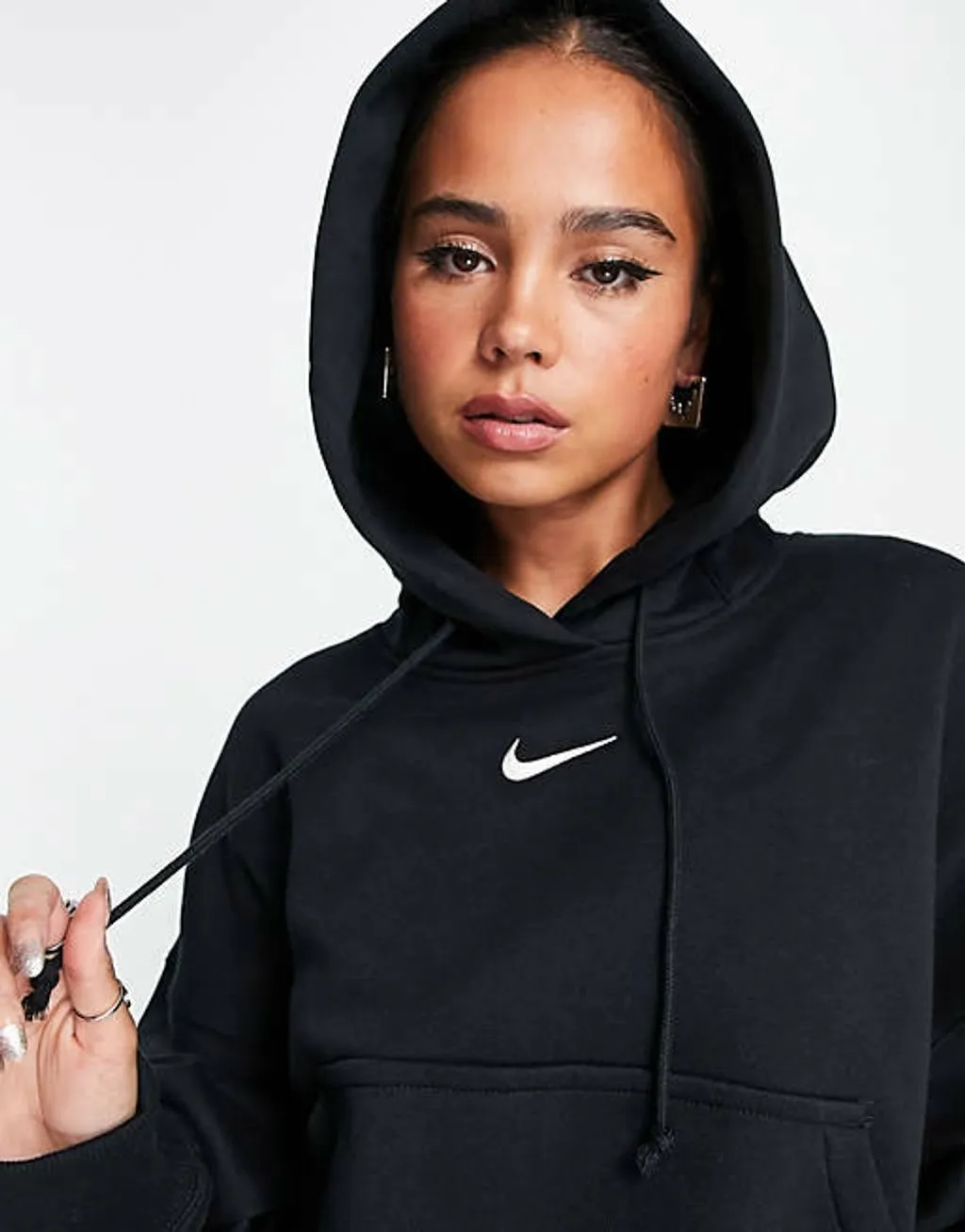 Nike | Long Sleeves Plain Cotton Logo | Unisex Street Style