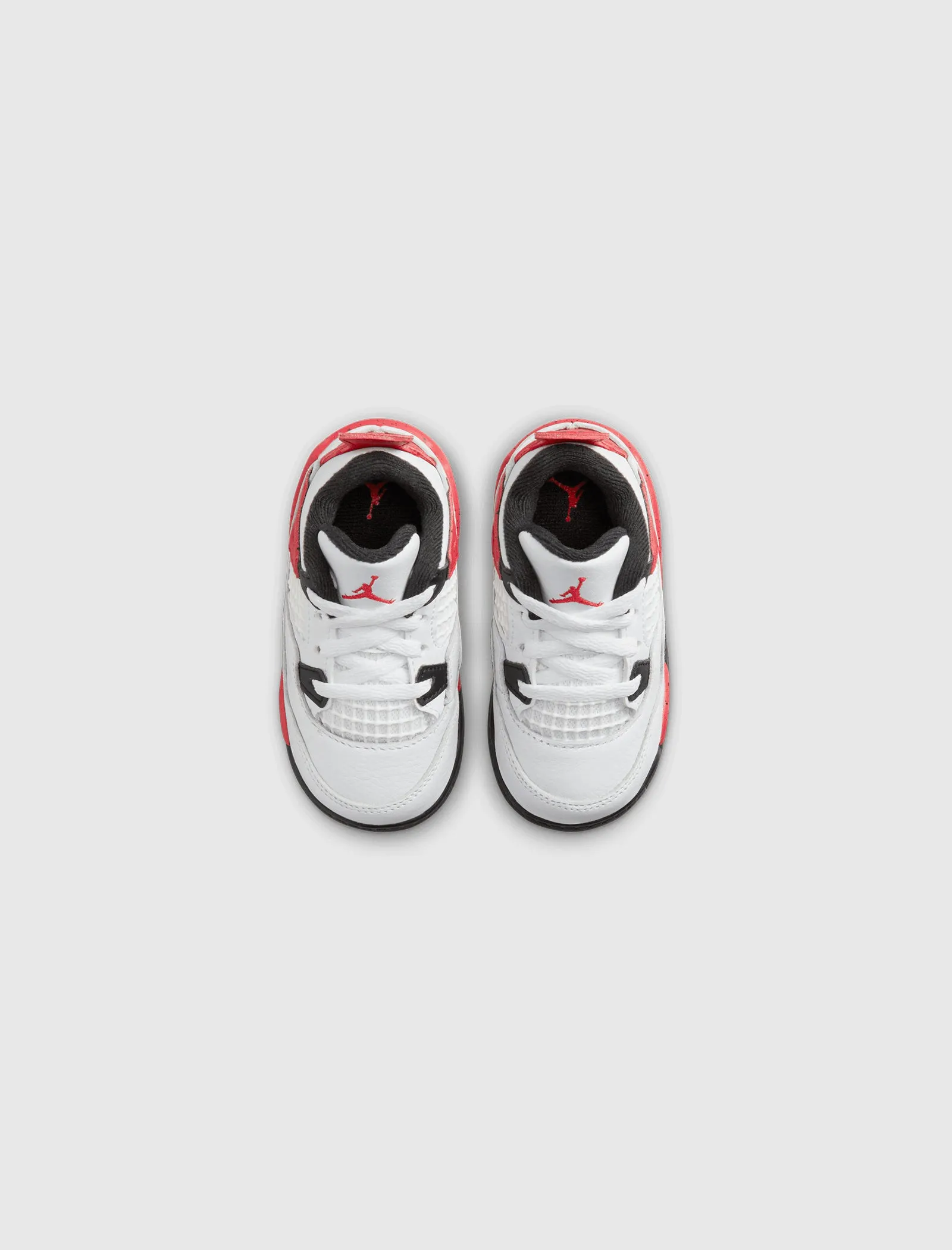 Nike Air Jordan 4 Retro Toddler Red Cement Athletic Shoes