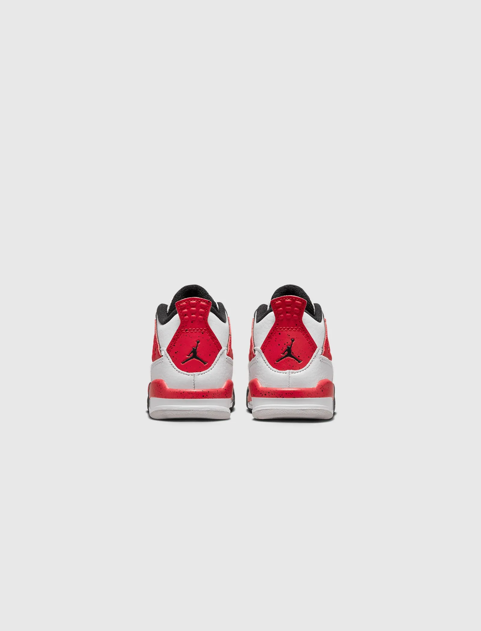 Nike Air Jordan 4 Retro Toddler Red Cement Athletic Shoes