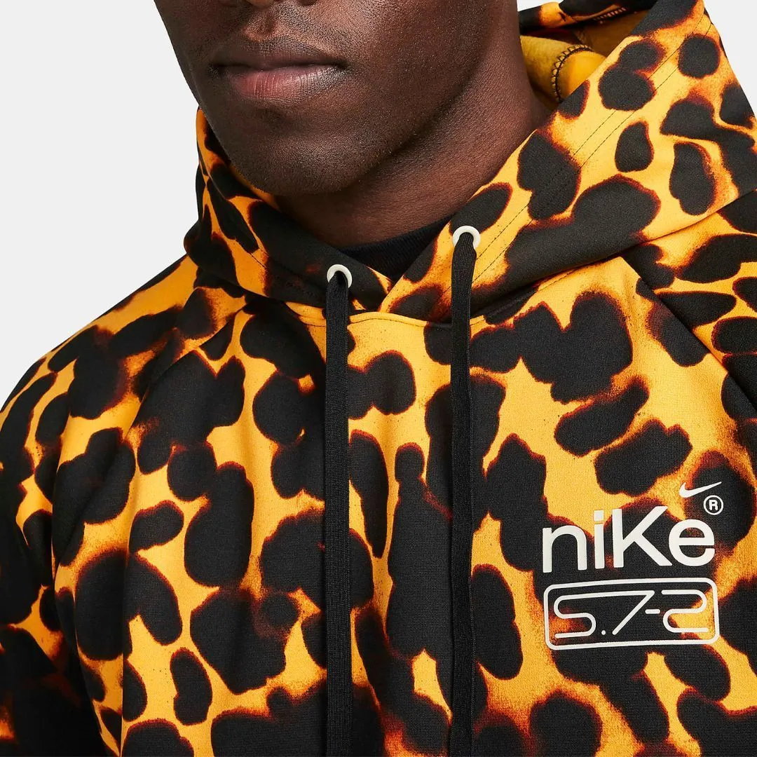 Nike Leopard Patterns Unisex Hoodies - Street Style Long Sleeves