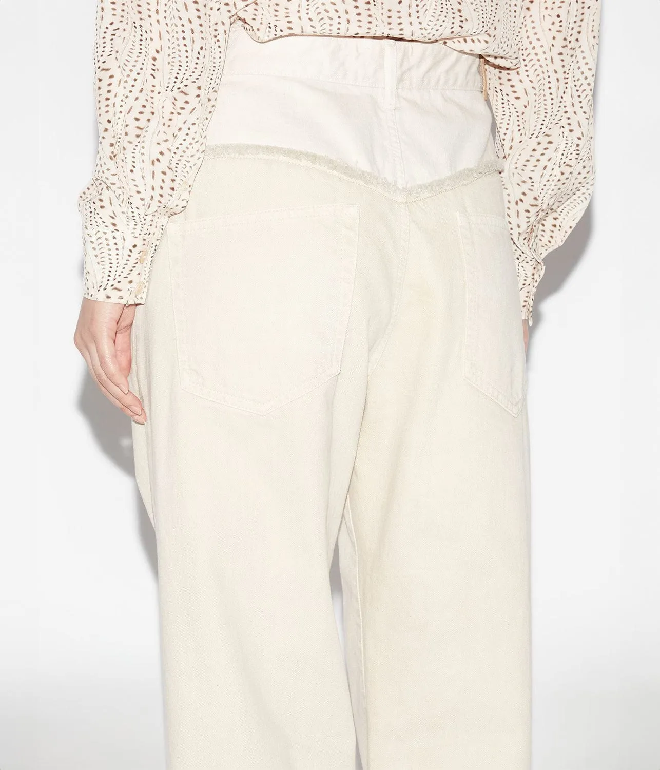 Noemie Pants - Ecru | Shop Now