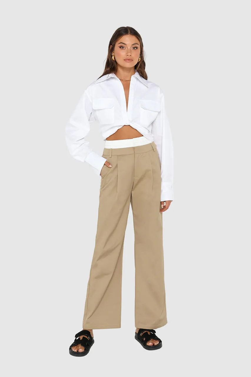 Nora Camel Pants