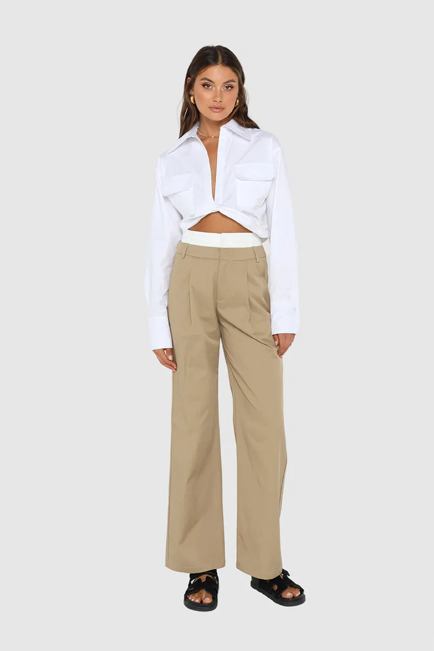 Nora Camel Pants