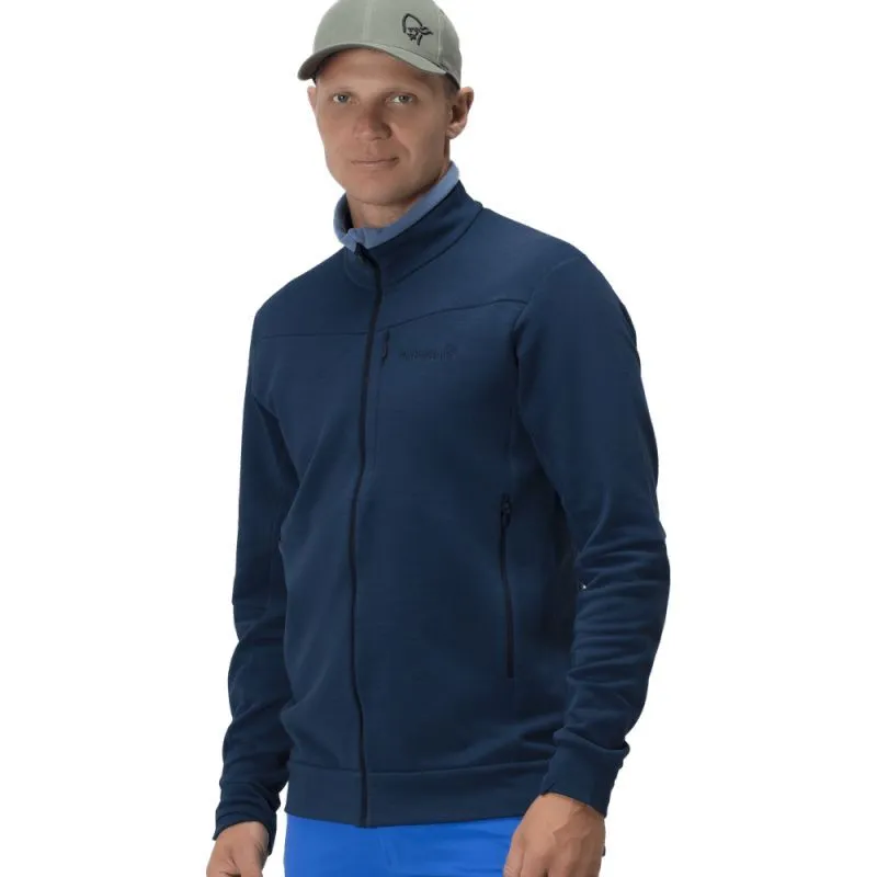 Norrona Falketind Stretch Jacket - Men's Warmwool2 Fleece Jacket.