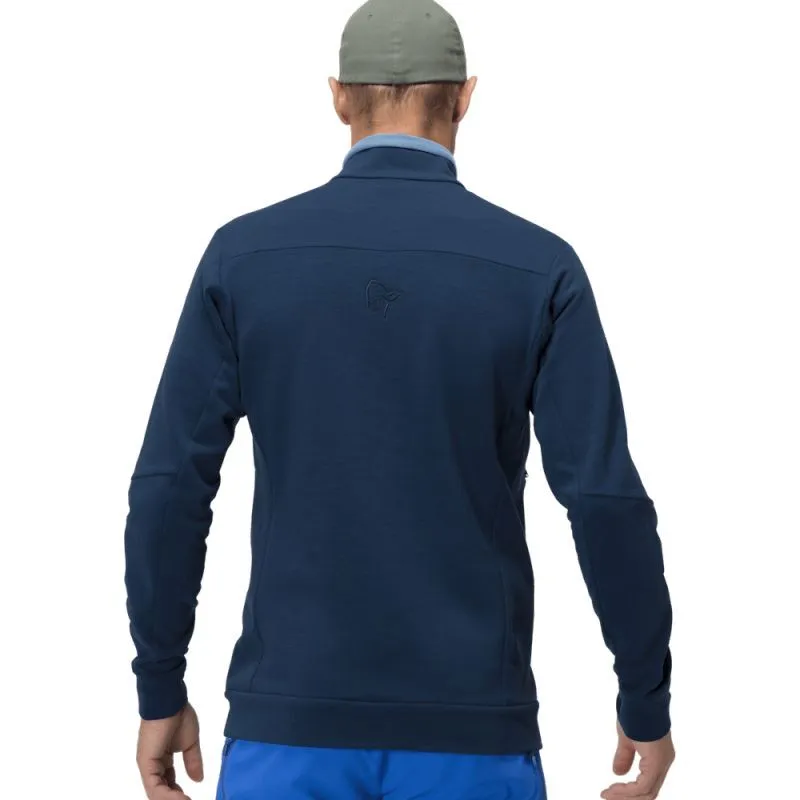 Norrona Falketind Stretch Jacket - Men's Warmwool2 Fleece Jacket.