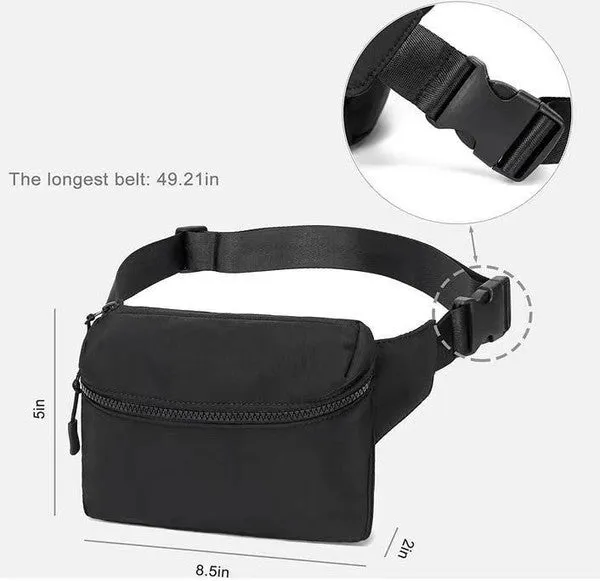 Nylon Belt Bag for Adventurers