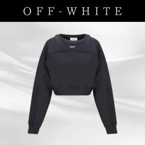 Off-White Street Style Logo Hoodies Sweatshirts