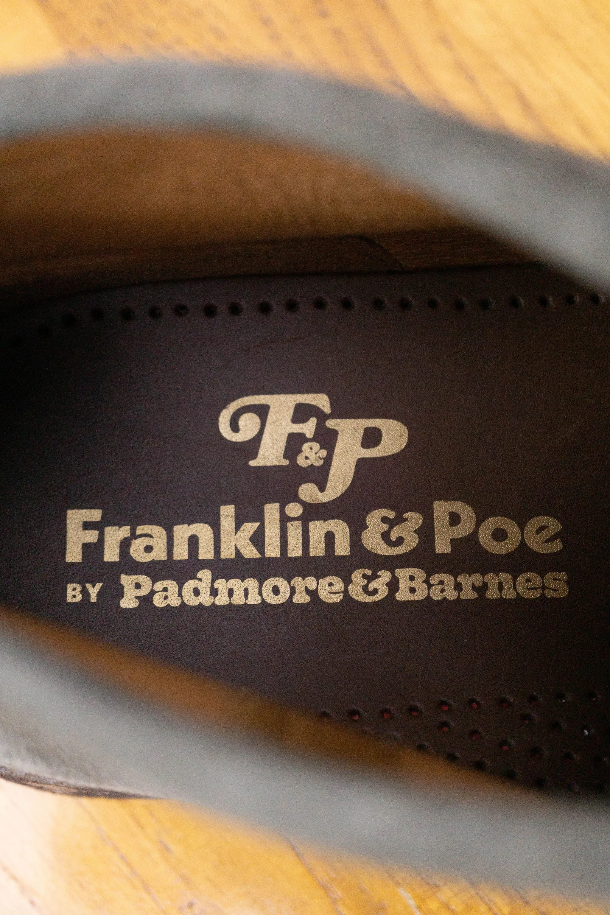 Padmore and Barnes P404 Original Boot Grey Suede