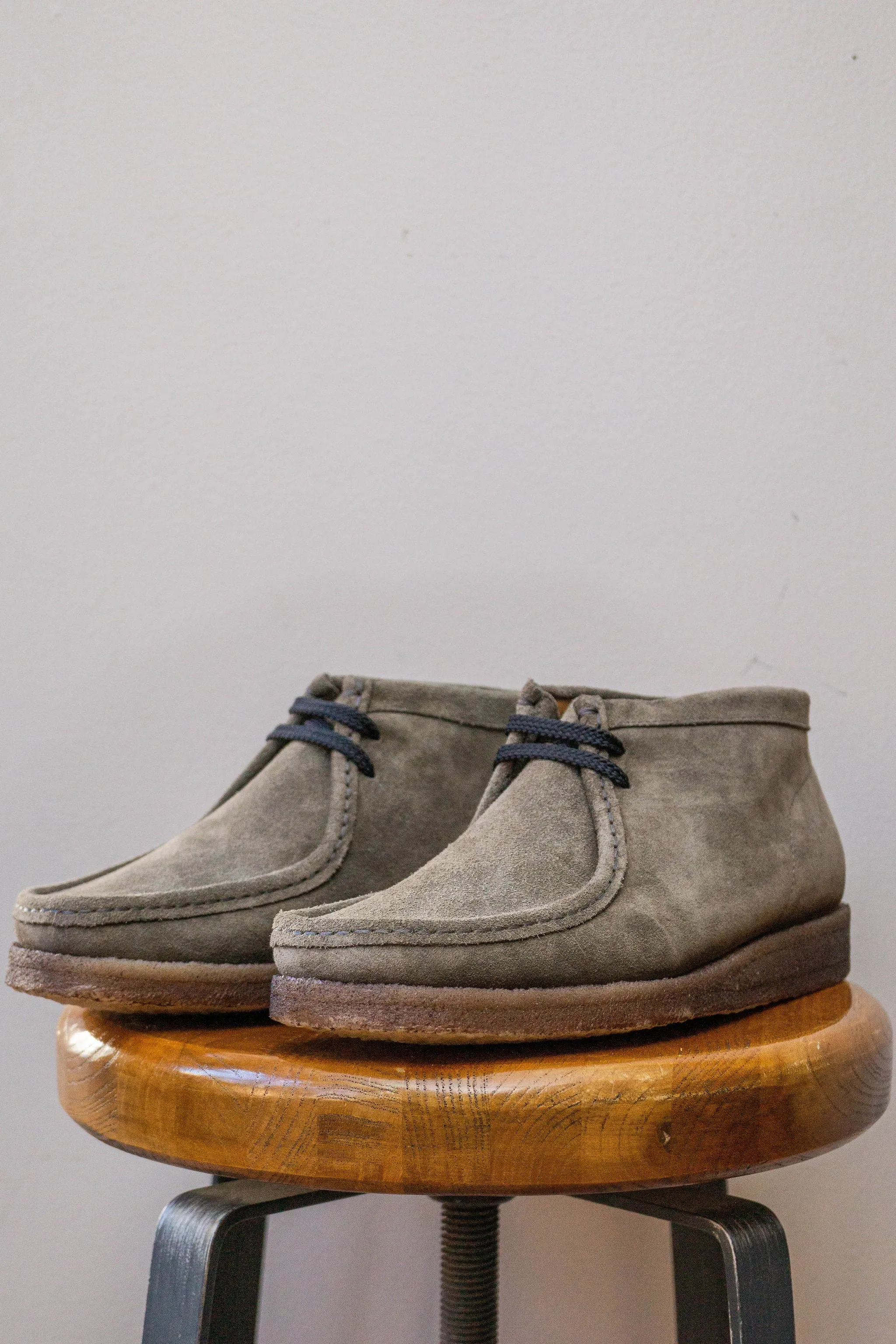 Padmore and Barnes P404 Original Boot Grey Suede