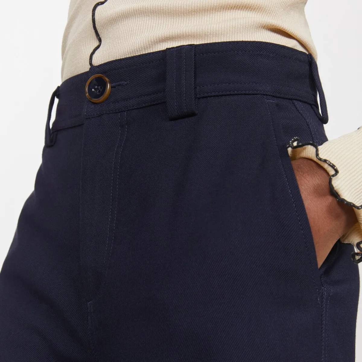 Petiso Navy Pants