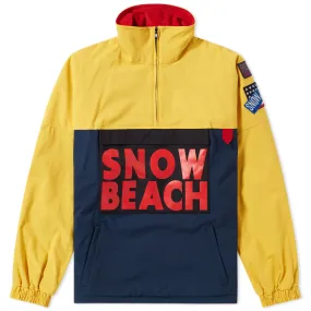 Polo Ralph Lauren Half Zip Smock Jacket Snow Beach Multi