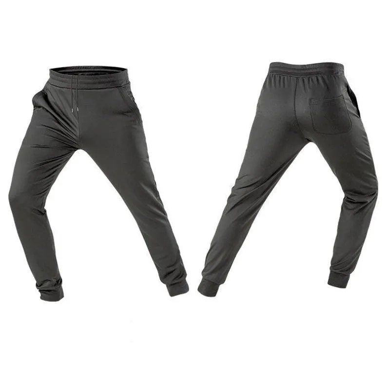 Polyester Drawstring Soccer Running Pants for Men